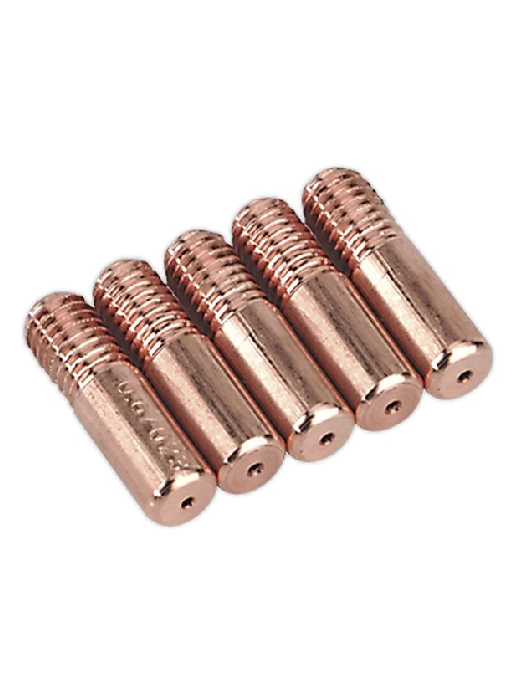 Sealey Contact Tip 0.8mm MB14 Pack of 5
