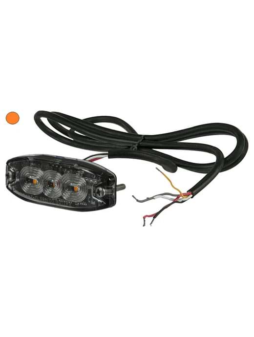 Kramp 3 LEDs Amber Flashing Warning Light