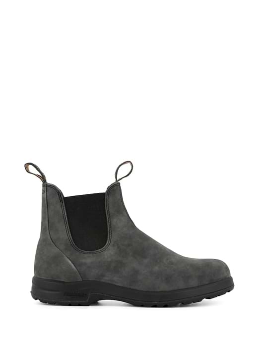 Blundstone Unisex 2055 Leather All Terain Series Chelsea Boot Rustic Black