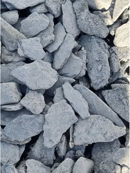 Grey Blue Slate Jumbo 20mm 
