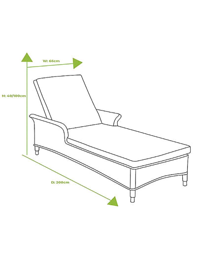 Hartman heritage sun lounger hotsell