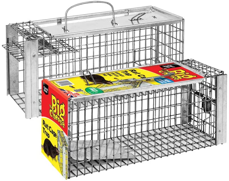 The Big Cheese Rat Cage Trap Humane Live Catch Trap