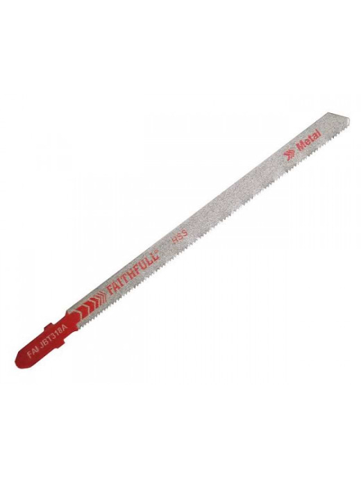FAITHFULL JIGSAW BLADES 5 PACK METAL 21TPI 110MM