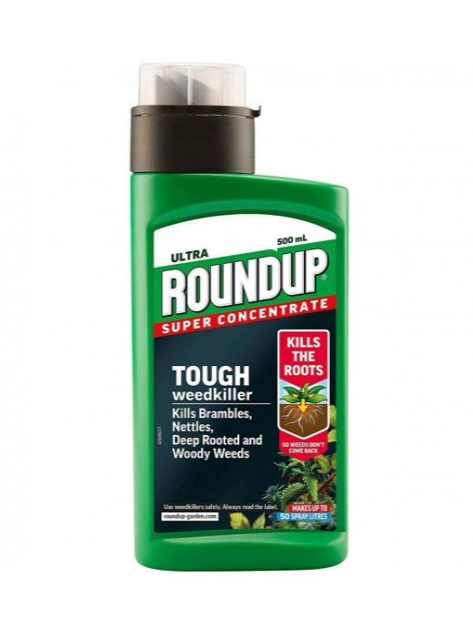 SCOTTS ROUNDUP ULTRA WEEDKILLER CONCENTRATE 500ML