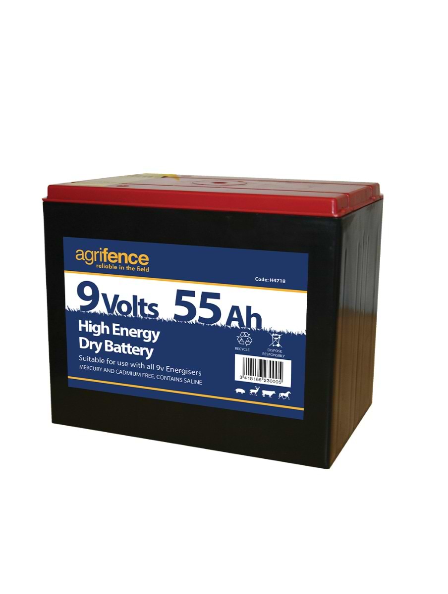 DFS Agrifence 9v 130Ah Dry Battery