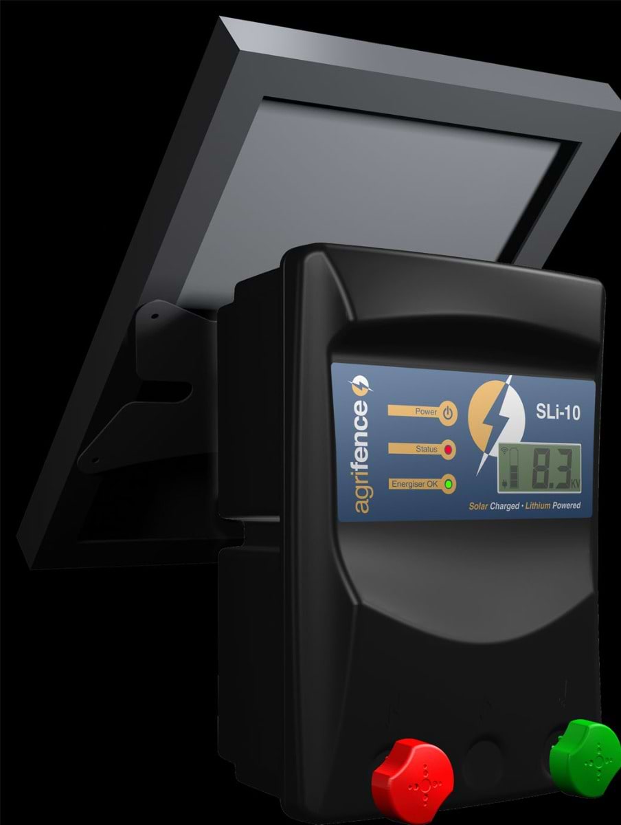 DFS Agrifence SLi-10 Lithium Solar Powered Energiser 1.2J