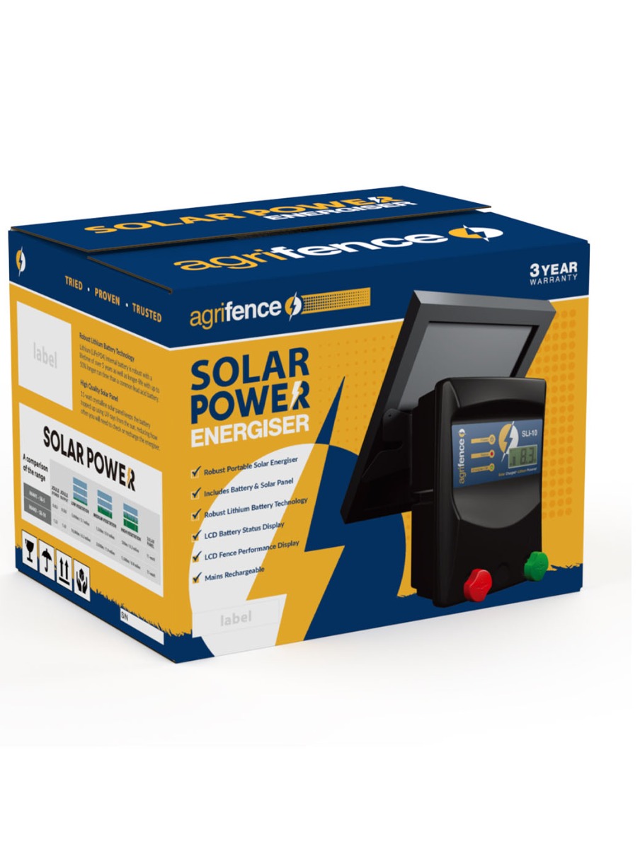 DFS Agrifence SLi-5 Lithium Solar Powered Energiser 0.65J