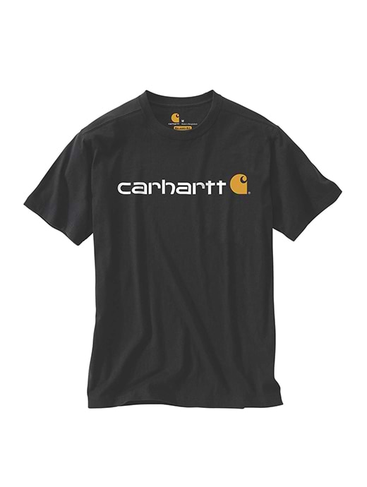Carhartt Core Logo T-Shirt Black