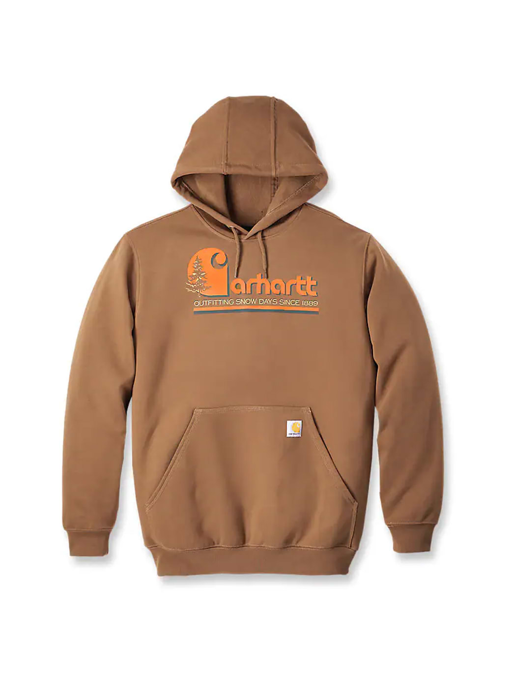 Carhartt brown sweatshirt best sale