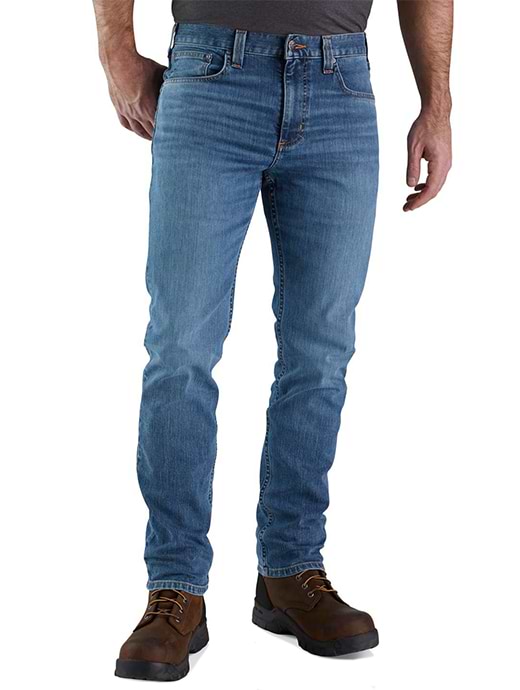 Carhartt Men's Rugged Flex Slim Fit 5-Pocket Tapered Jean Houghton