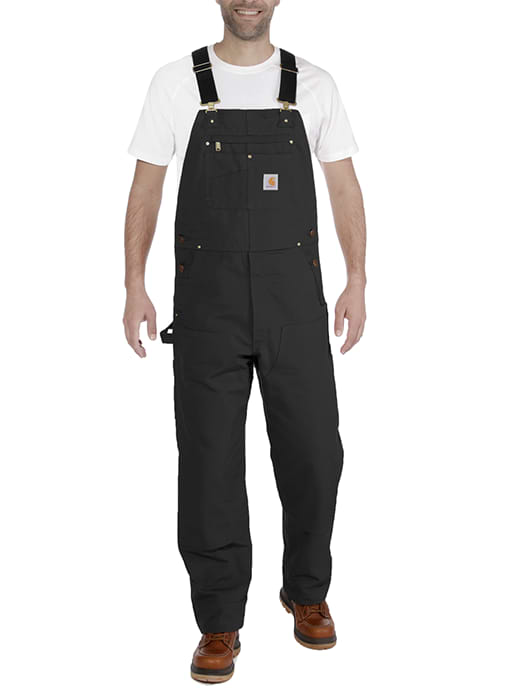 Carhartt Relaxed Fit Duck Bib Overall Black