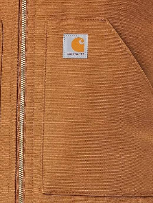 Carhartt Relaxed Fit Firm Duck Insulated Rib Collar Vest