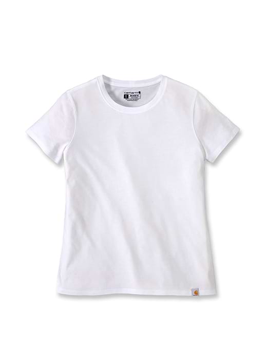 Carhartt Relaxed Fit Lightweight Short-Sleeve Crewneck T-Shirt White