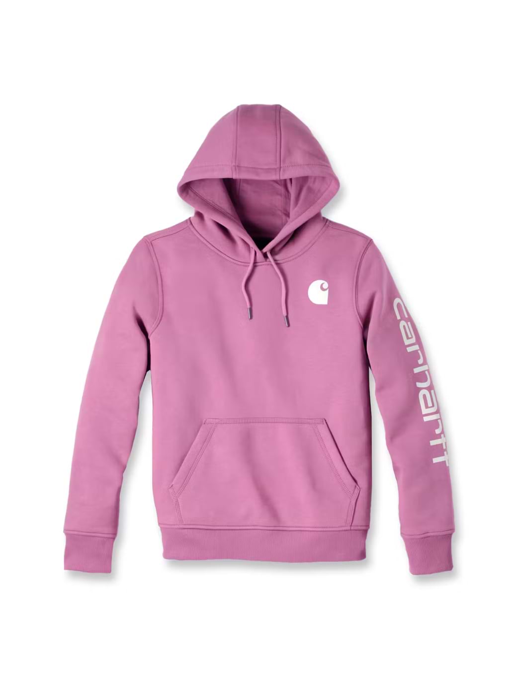 Carhartt Women's Logo Sleeve Graphic Sweatshirt Woodrose