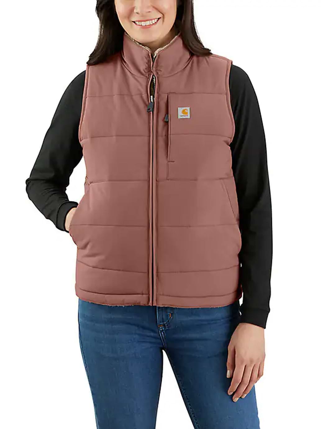 Womens carhartt hooded vest outlet
