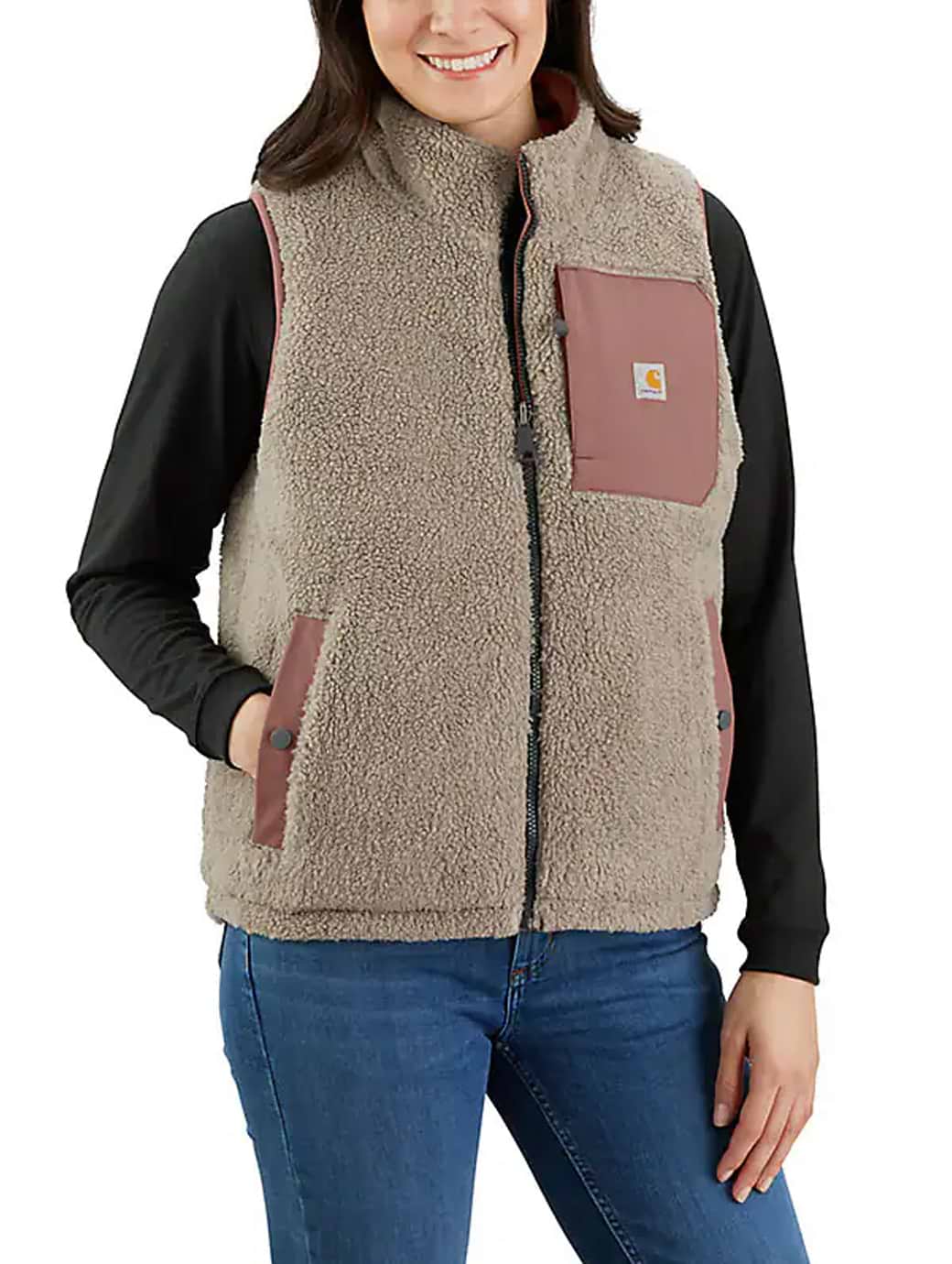 Womens carhart vest top