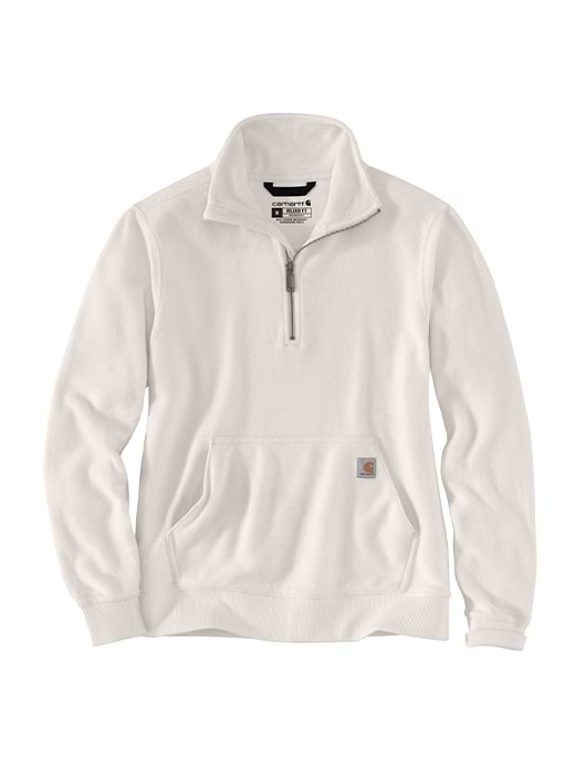 Carhartt Women s Relaxed Fit Midweight Half Zip Sweatshirt Malt
