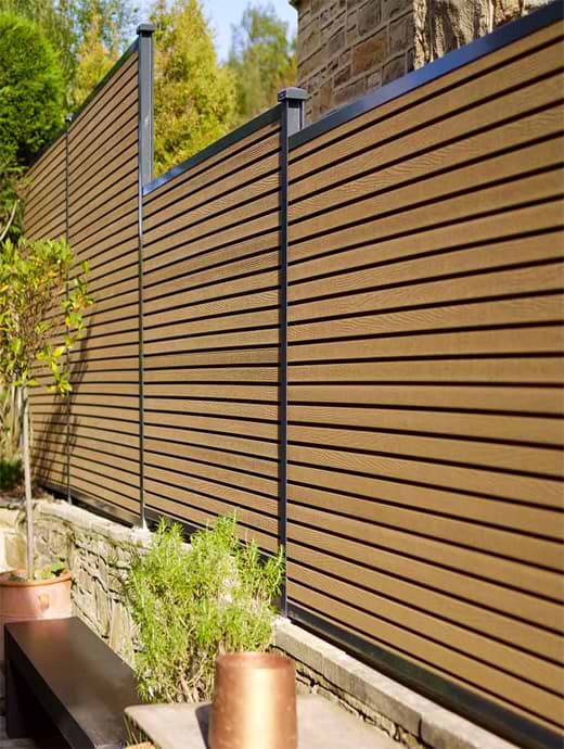 Durapost Urban Composite Kit Natural Board/Grey Post