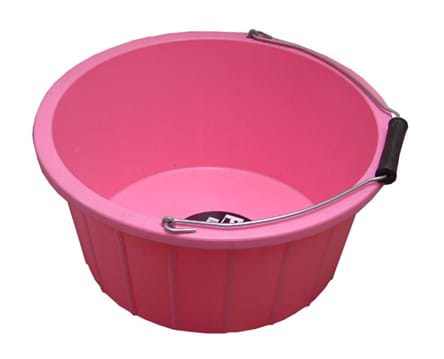 Flambeau Mixing/ Feeder Bucket -Pink