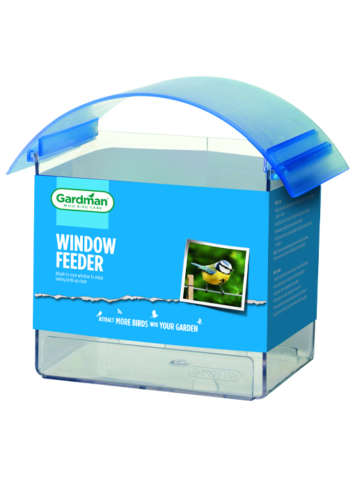 Peckish Gardman Window Bird Feeder 