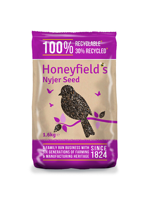 Honeyfields Nyjer Seeds Wild Bird Food 12.6KG