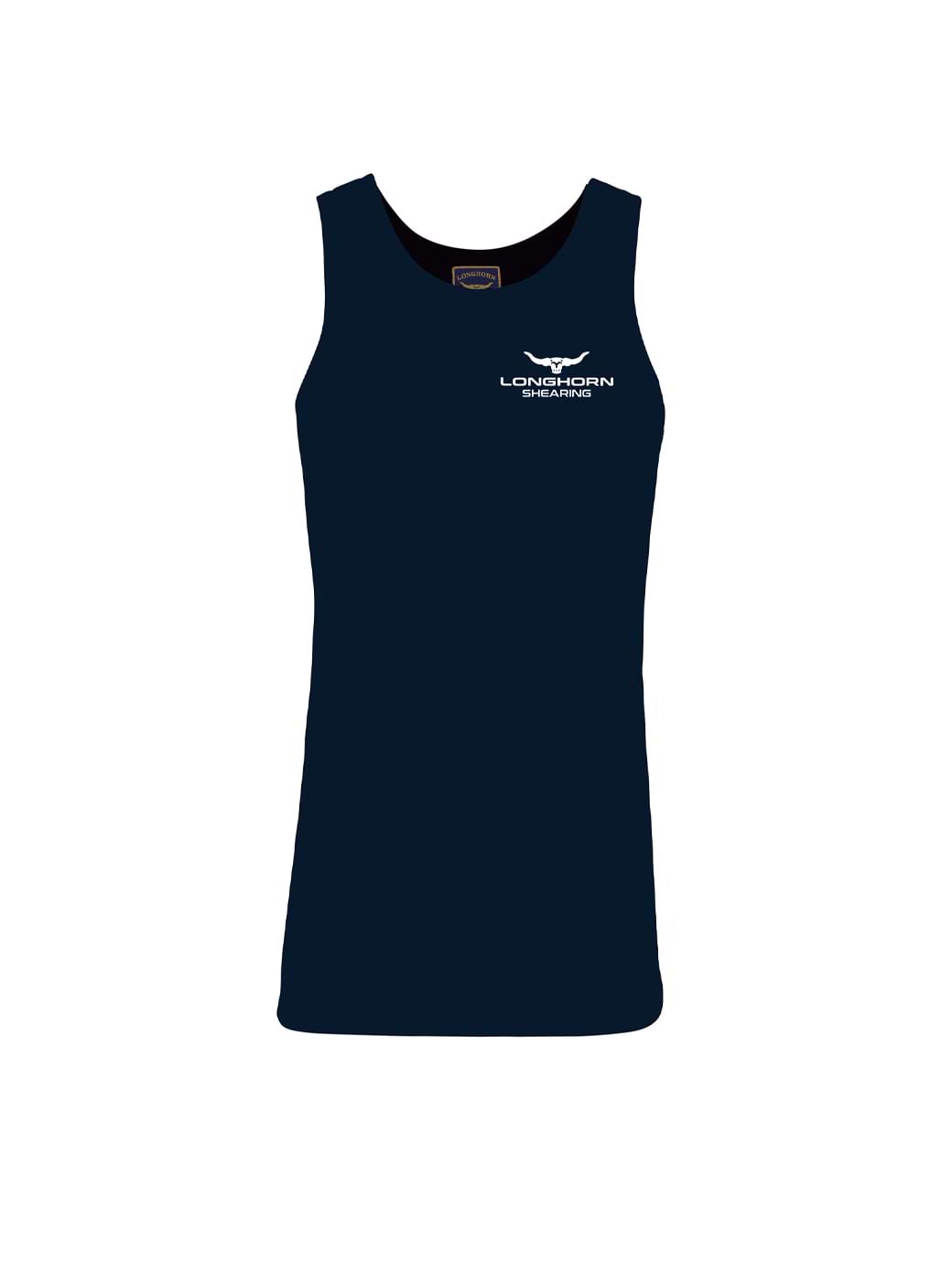Horner Shearing Children's Original Singlet Navy