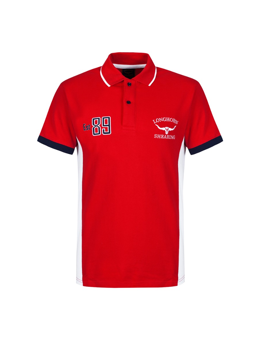 Horner Shearing Hereford Red Polo Shirt