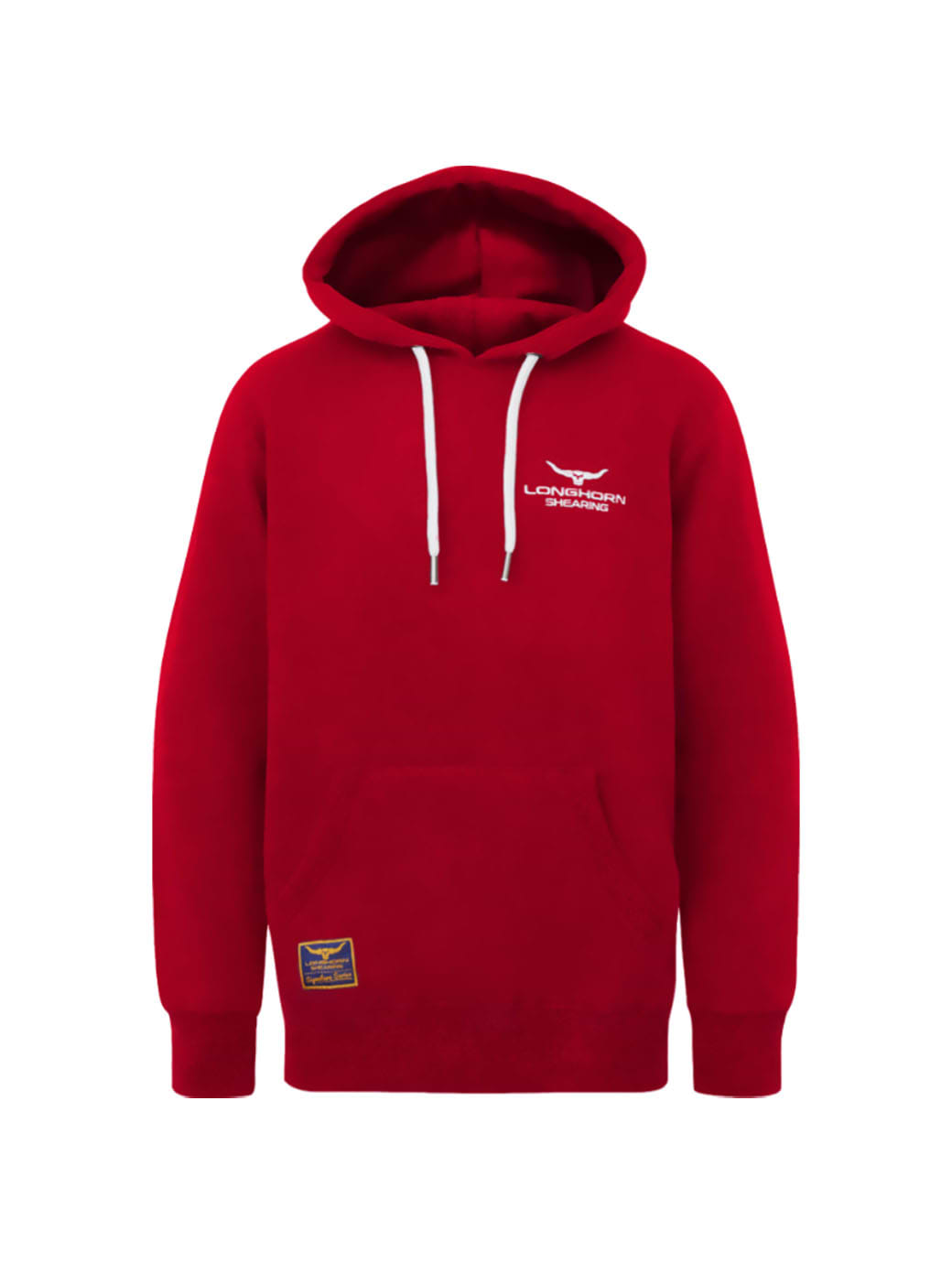 Horner Shearing Longhorn Signature Series Hoodie Red