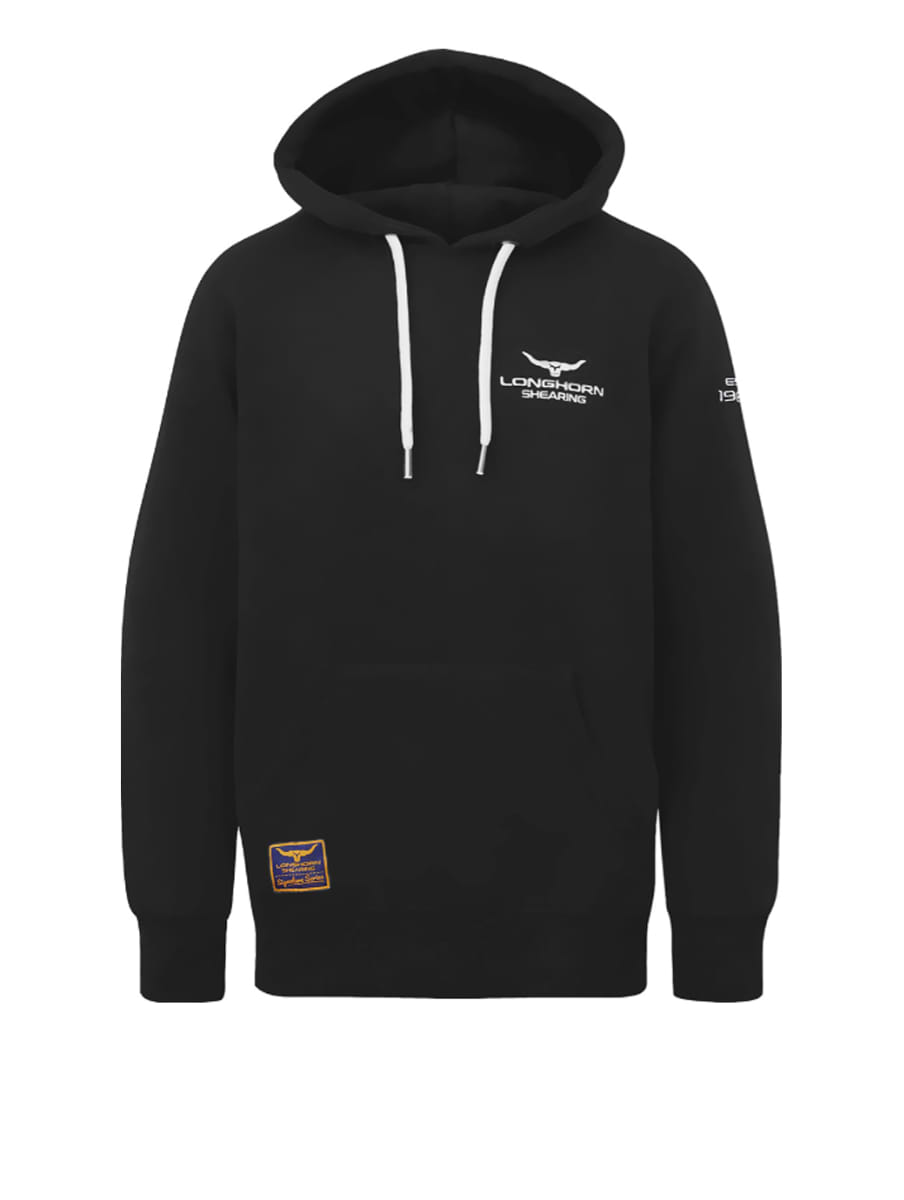 Horner Shearing Longhorn Signature Series Hoodie Black