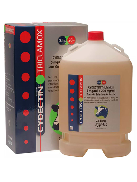 Cydectin Triclamox Sheep Drench 2.5 Litre