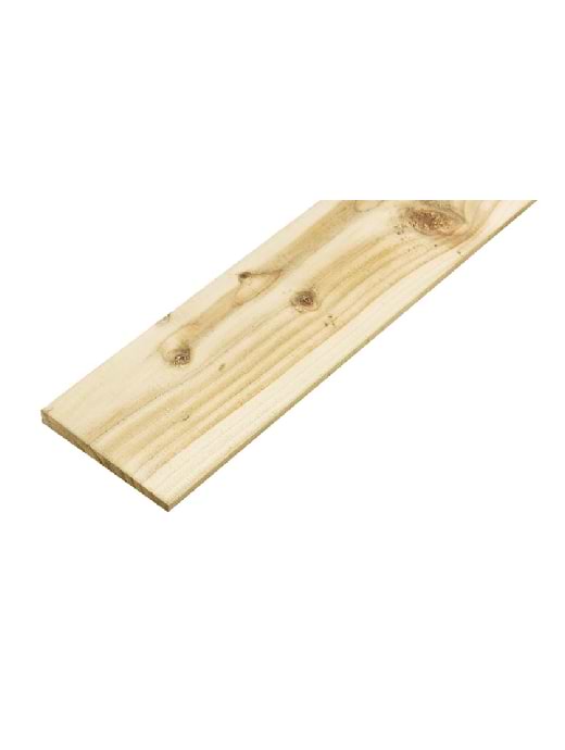 Timber Featheredge board 10mm x 150mm - 1.65M