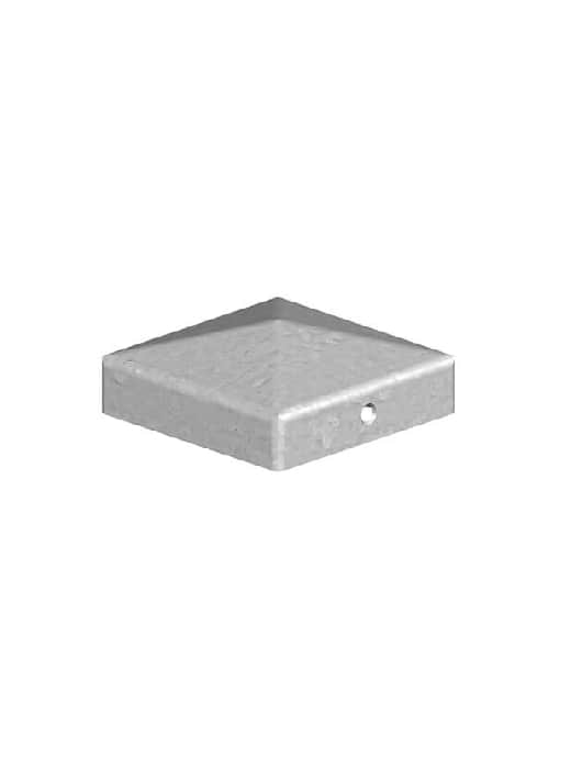 Birkdale Metal Post Cap 75mm Galvanised