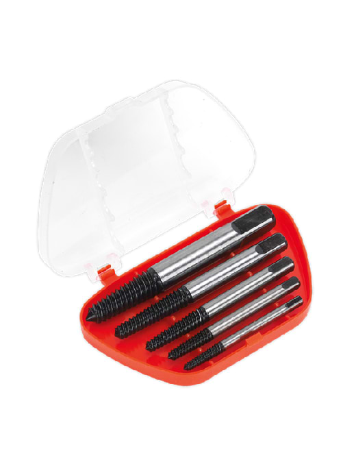SEALEY 5PC HELIX TYPE SCREW EXTRACTOR SET
