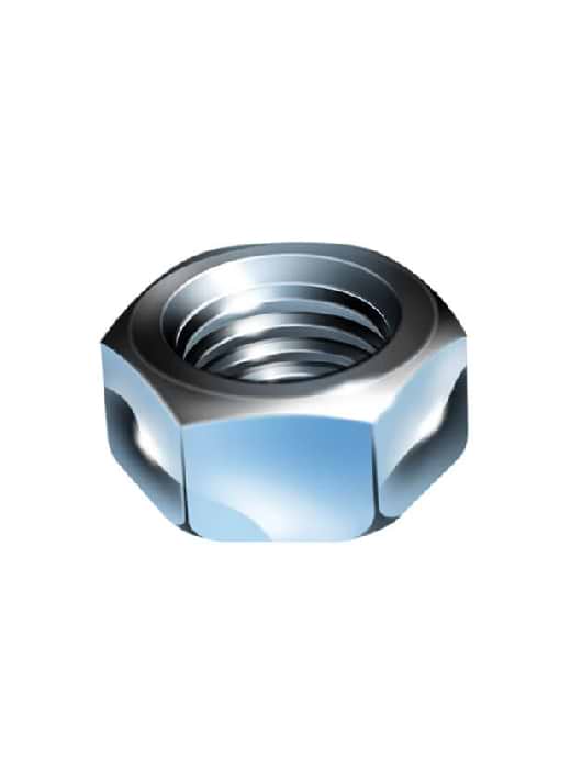 Birkdale Zinc Plated Nut M8