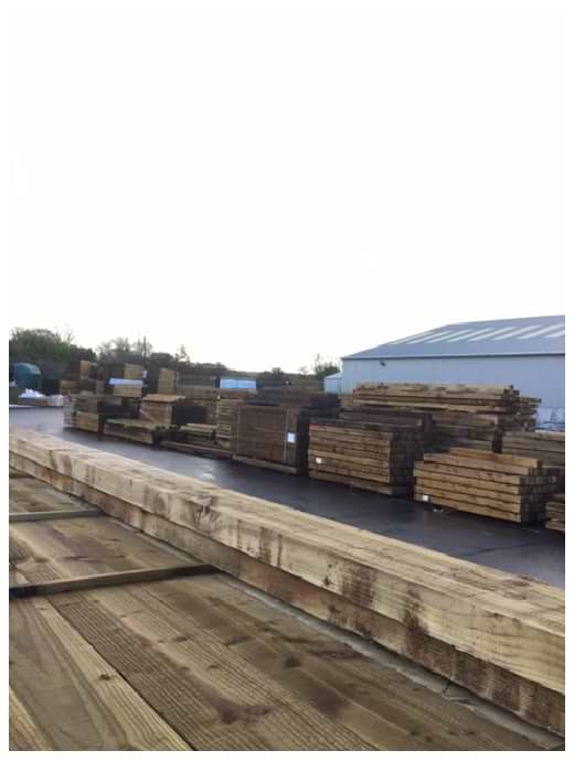 Timber Weather Top 150mm x 150mm 2.4m | Griggs Agri