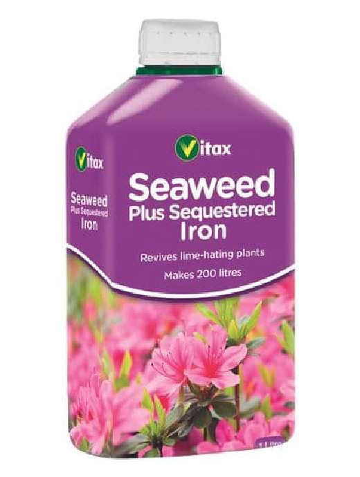 Vitax Liquid Seaweed Plus Seaquestered Iron 1 Litre