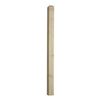 Squared newel post 82x82x1250mm