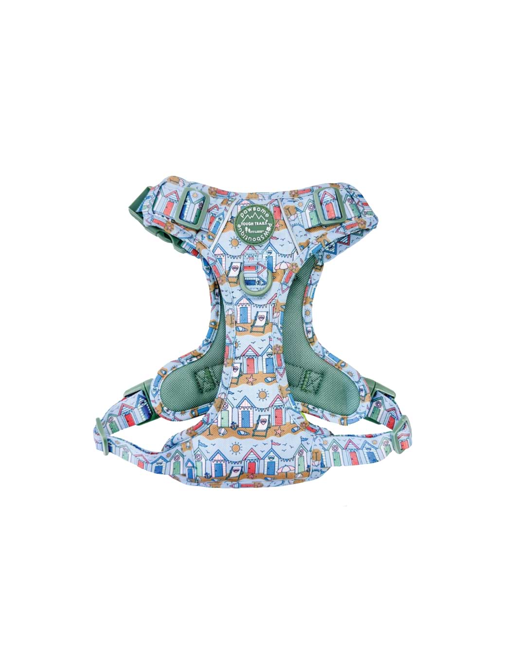 Pawsome Paws Boutique Tough Trails Harness Sandy Shores