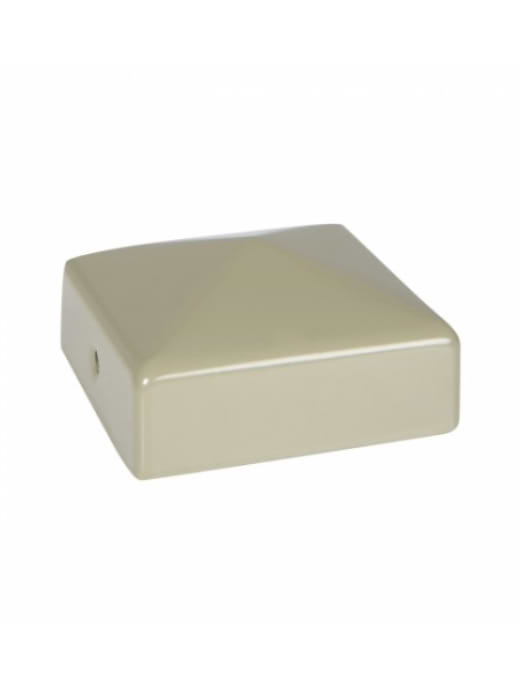 DURAPOST® CAP WITH BRACKET - OLIVE GREY