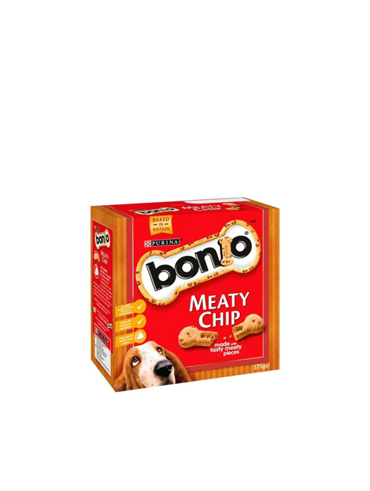 Purina Bonio Meaty Chip Dog Biscuits 375g