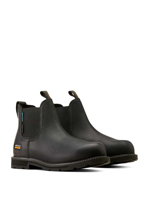 Office bramble black leather chelsea boots hot sale
