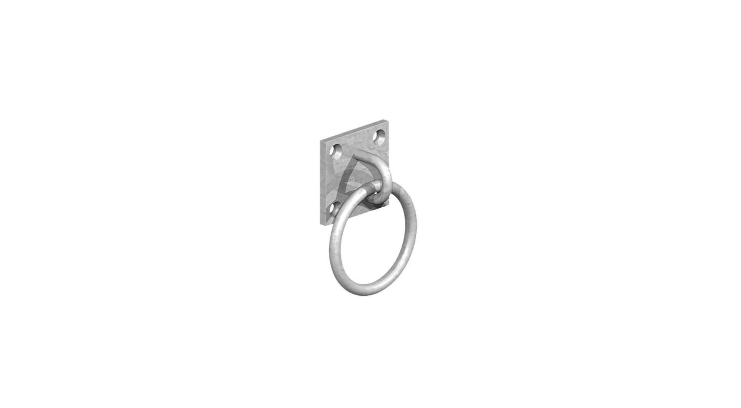 Birkdale Manger Ring on Plate Galv