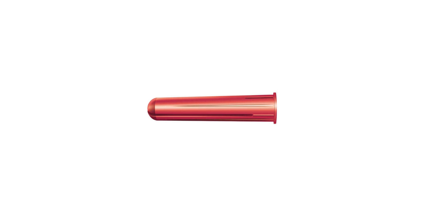 Birkdale Brown Plastic Rawl Plugs (100)