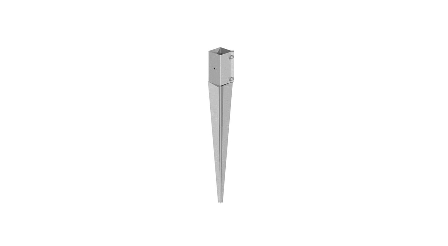 Birkdale Swift Clamp Spike Galv 3 x 3 x 24"