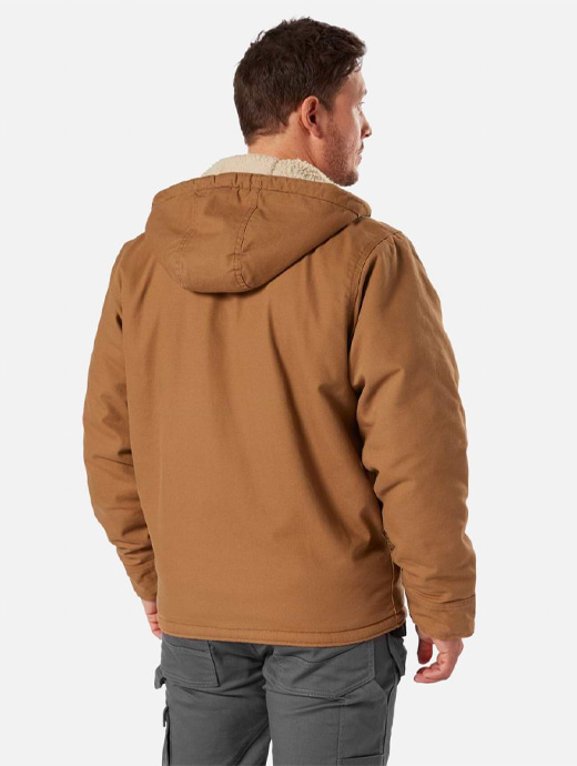 Dickies Men s Sherpa Lined Duck Jacket Brown