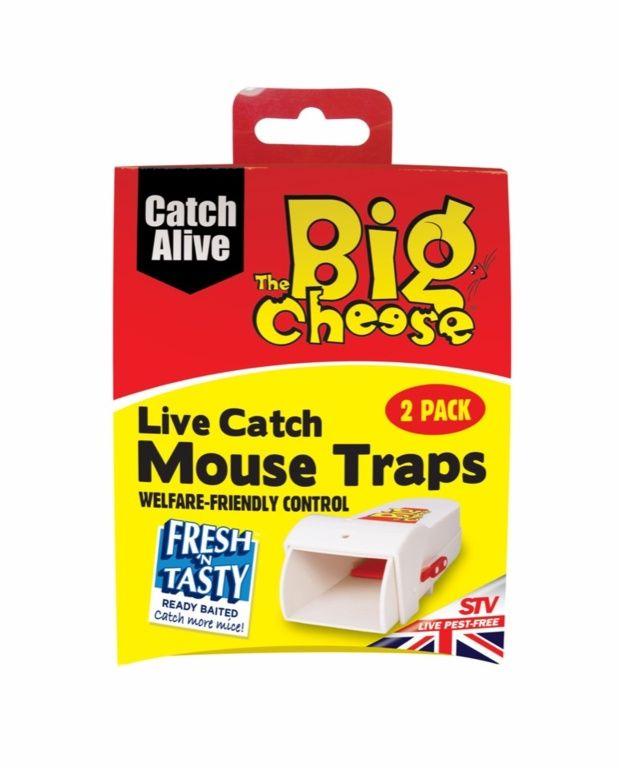 The Big Cheese STV Live Catch Trap Twin