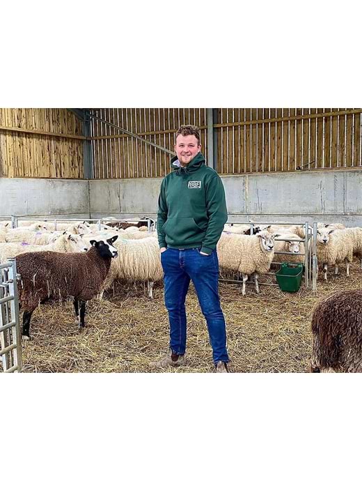 Back British Farming Unisex Buy British Pro Hoodie Forest Green