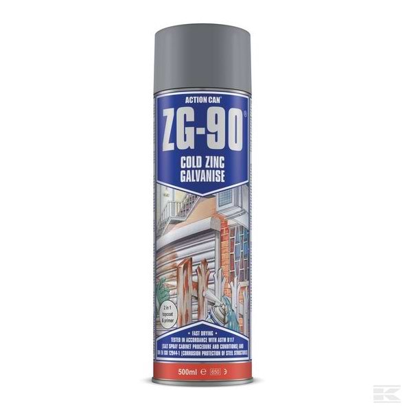 Kramp Zinc Galvanising Aerosol 500ml