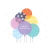 Happy Birthday Balloons