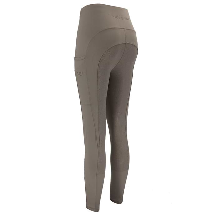 Woof Wear Original Riding Tights Knee Patch Stone